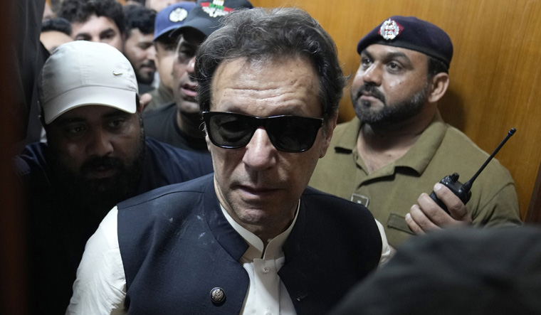Imran khan arrested